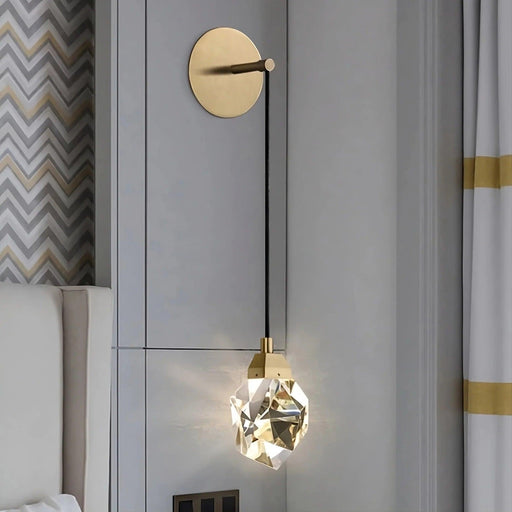 Bari Crystal Wall Sconce-DWHOME