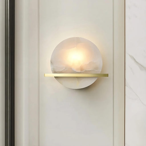 Natural Marble Wall Light Sconce-DWHOME