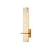 Natural Marble & Brass Wall Sconce - DWHOME