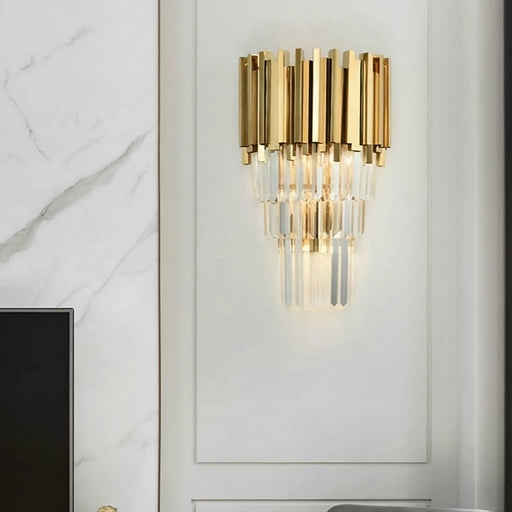 Gio Crystal Wall Sconce-DWHOME