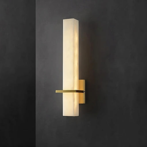 Natural Marble Indoor Sconce-DWHOME