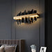 Nera Brass Wall Sconce - DWHOME