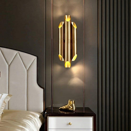 Atri Stainless Steel Wall Sconce-DWHOME