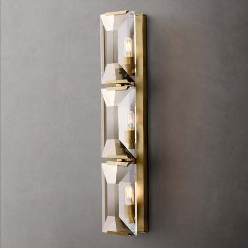 Villano Crystal Wall Sconce-DWHOME