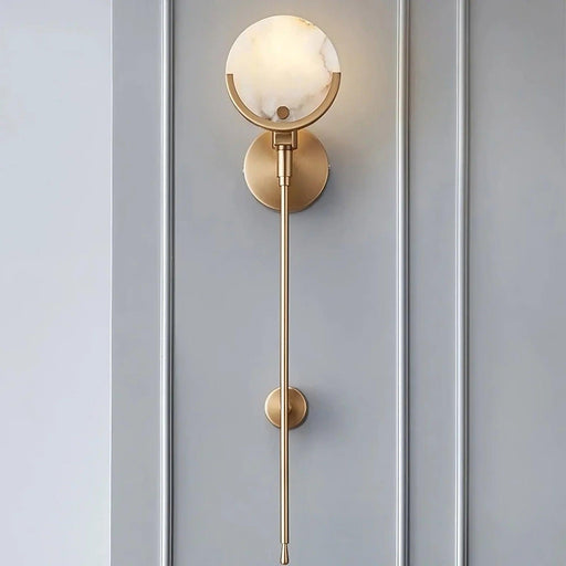 Natural Marble Wall Light Sconce-DWHOME