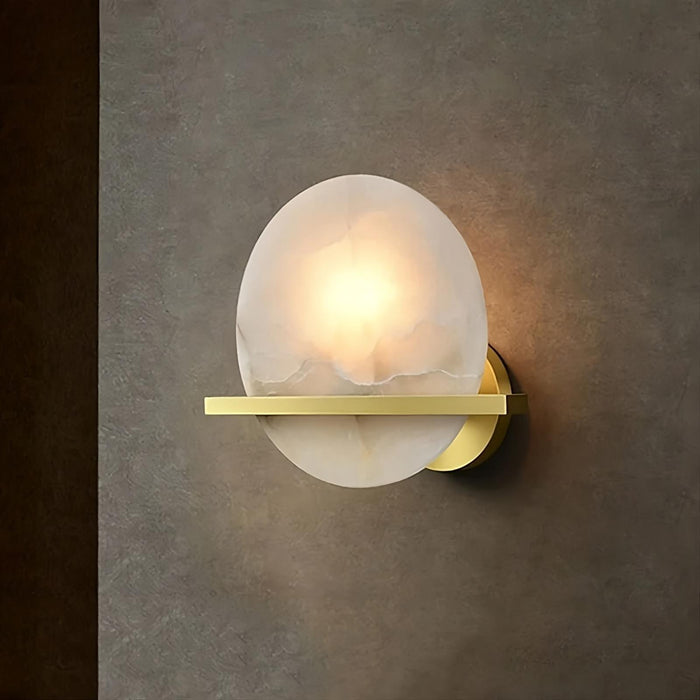 Natural Marble Wall Light Sconce - DWHOME