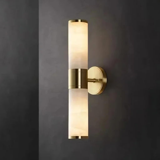 Moonshade Natural Marble Wall Sconce-DWHOME