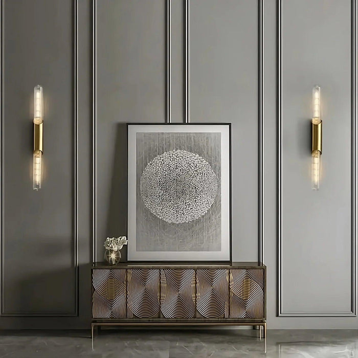 Palermo 23" Brass Wall Sconce Light - DWHOME