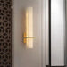 Natural Marble & Brass Wall Sconce - DWHOME