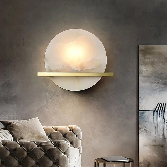 Natural Marble Wall Light Sconce - DWHOME