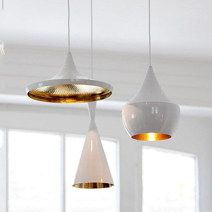 Modern Beat White Pendant Light-DWHOME