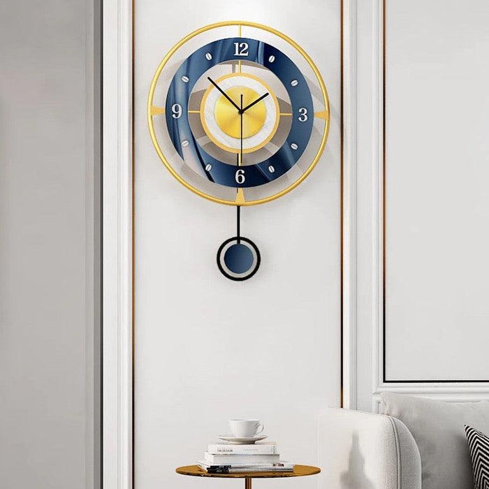Wheel of Fortune Pendulum Clock - DWHOME