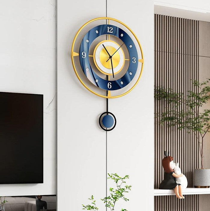 Wheel of Fortune Pendulum Clock - DWHOME