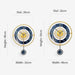 Wheel of Fortune Pendulum Clock - DWHOME