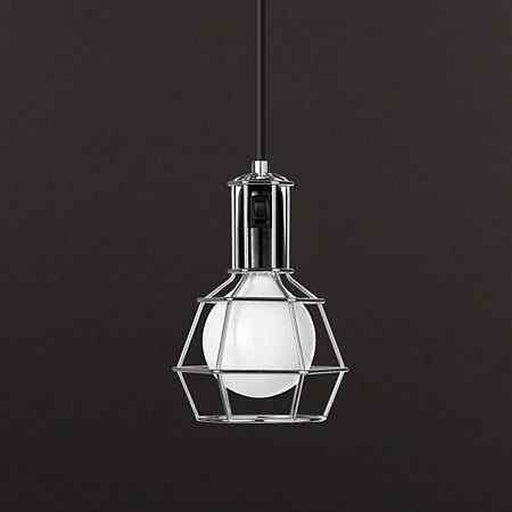 Work Lamp Cage Pendant Light-DWHOME