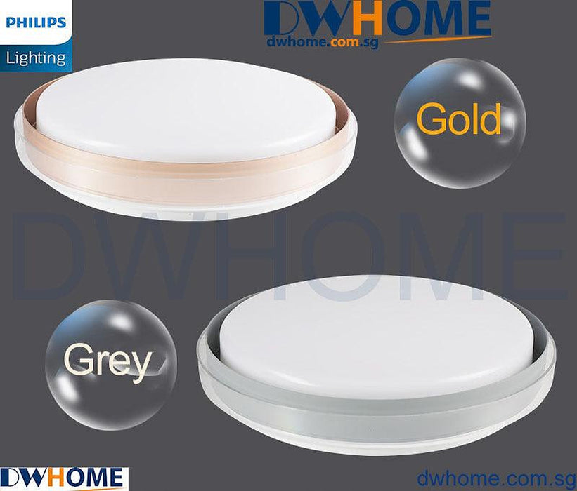 Philips LED Ceiling Light 24W CL519 Tunable Three Light Settings Scene Switch Gold Auto Memory-DWHOME