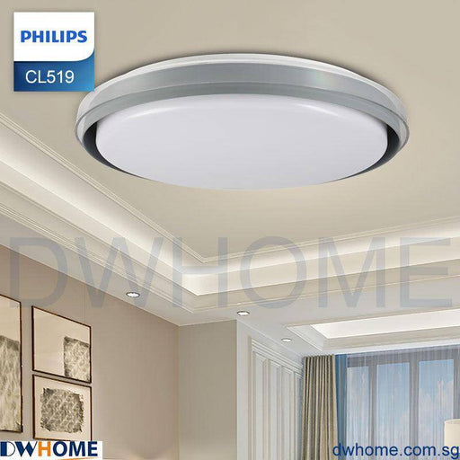 Philips LED Ceiling Light 24W CL519 Tunable Three Light Settings Scene Switch Gold Auto Memory - DWHOME