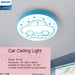 Philips LED CL551/552 Ceiling Light Children Cartoon Blue Car Pink Moon Shape Tunable Light Color Four Lighting Modes - DWHOME
