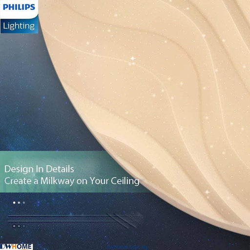Philips LED CL506 Ceiling Lamp Modern Tunable 3 Colors Minimalist Style Living Room Book Bedroom - DWHOME