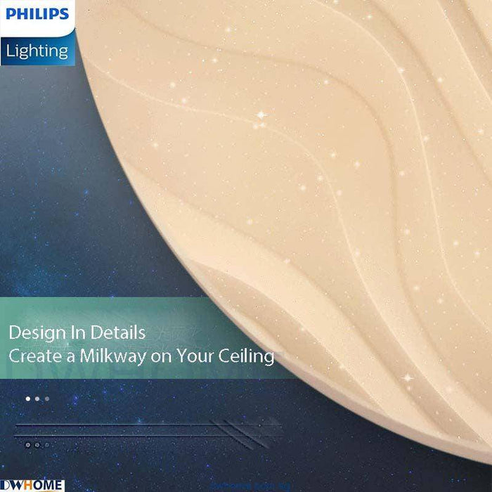 Philips LED CL506 Ceiling Lamp Modern Tunable 3 Colors Minimalist Style Living Room Book Bedroom - DWHOME