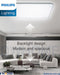 Philips LED CL702 Ceiling Light Tunable Light With AIO Remote Control Simple Design Modern Atmosphere Ultra-Thin-DWHOME