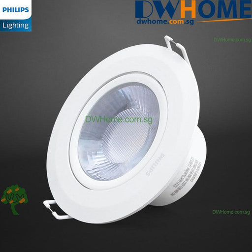 Philips RS100B 6W Round LED Recessed Spotlight 3000K/4000K Local Seller One year warranty - DWHOME