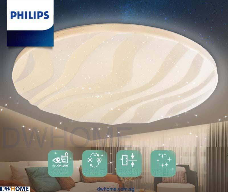Philips LED CL506 Ceiling Lamp Modern Tunable 3 Colors Minimalist Style Living Room Book Bedroom - DWHOME