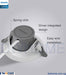 Philips SL268 7W Round LED Recessed Spotlight 2700K White Metal Body 700 Lumen Energy Efficient Long Life Model - DWHOME