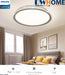 Philips CL510 LED Tunable Ceiling Light Silver 24W Warm - Warm White - Cool Daylight - DWHOME