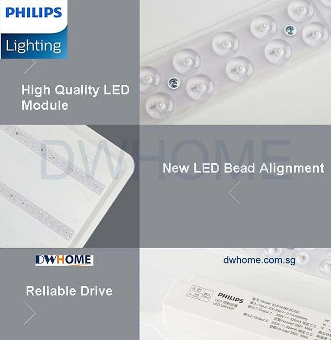 Philips LED CL828 Round Ceiling Light Tunable Light With AIO Remote Control Simple Nordic Design Modern-DWHOME