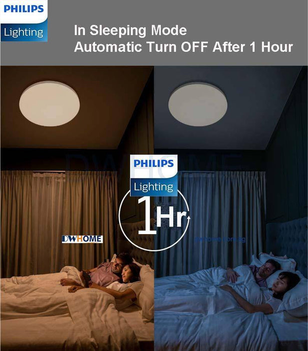 Philips LED CL828 Round Ceiling Light Tunable Light With AIO Remote Control Simple Nordic Design Modern - DWHOME
