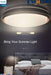 Philips LED Ceiling Light 24W CL519 Tunable Three Light Settings Scene Switch Gold Auto Memory - DWHOME