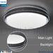 Philips LED Ceiling Light 24W CL519 Tunable Three Light Settings Scene Switch Gold Auto Memory - DWHOME