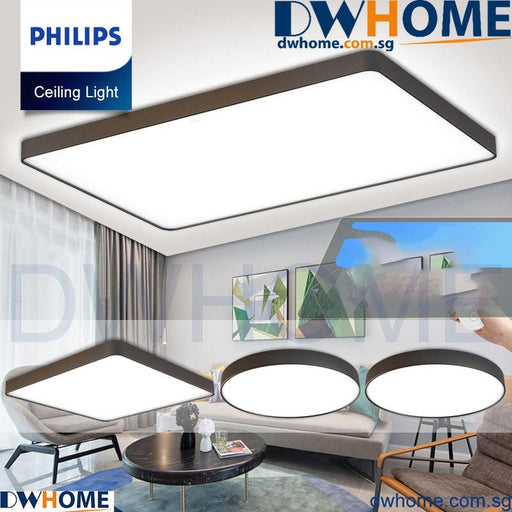 Philips LED CL867 Ceiling Light Round Square Rectangle Tunable Light With Simple Nordic Design Modern Atmosphere - DWHOME