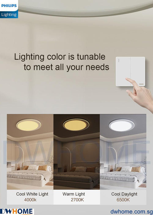Philips LED CL875 Ceiling Light Tunable Light Simple Design Modern - DWHOME