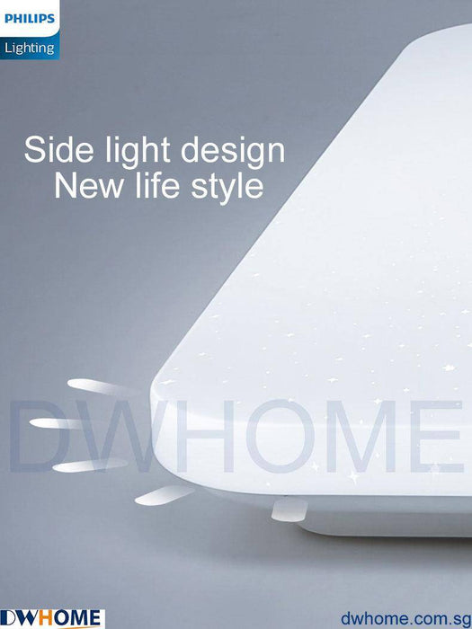 Philips LED CL830 Ceiling Light Round Rectangle Tunable Light With Simple Nordic Design Modern Atmosphere - DWHOME