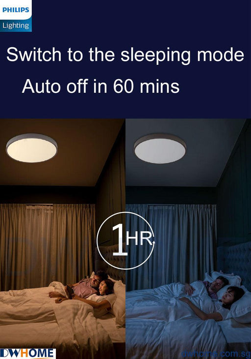 Philips LED CL867 Ceiling Light Round Square Rectangle Tunable Light With Simple Nordic Design Modern Atmosphere - DWHOME