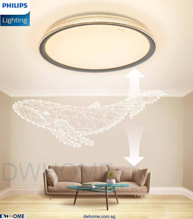 Philips CL510 LED Tunable Ceiling Light Silver 24W Warm - Warm White - Cool Daylight - DWHOME