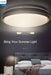 Philips LED Ceiling Light 24W CL519 Tunable Three Light Settings Scene Switch Gold Auto Memory - DWHOME