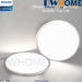 PHILIPS LED Ceiling light CL254 Series Round, 12W/17W/20W, Silver, White Edge Color, Bright - DWHOME
